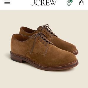 J. Crew Men's Tan Suede Oxfords
